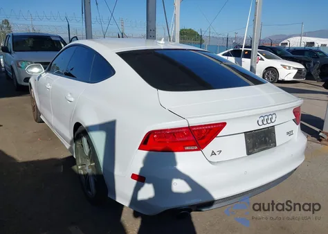 2014 Audi A7 3.0T Premium Plus from USA, damaged, VIN WAU2GAFC0EN064090